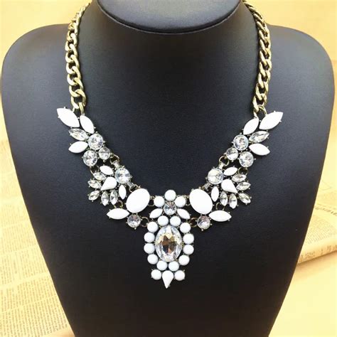 designer statement necklace price.